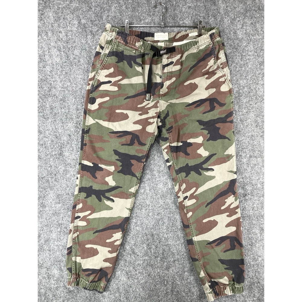 Vintage Ralph Lauren Denim & Supply Woodland Camo Joggers Pants Y2K Mens XL